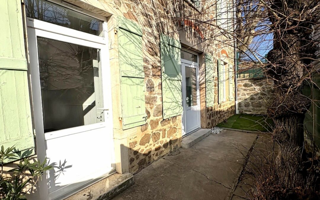 Rez-de-jardin de 65m²