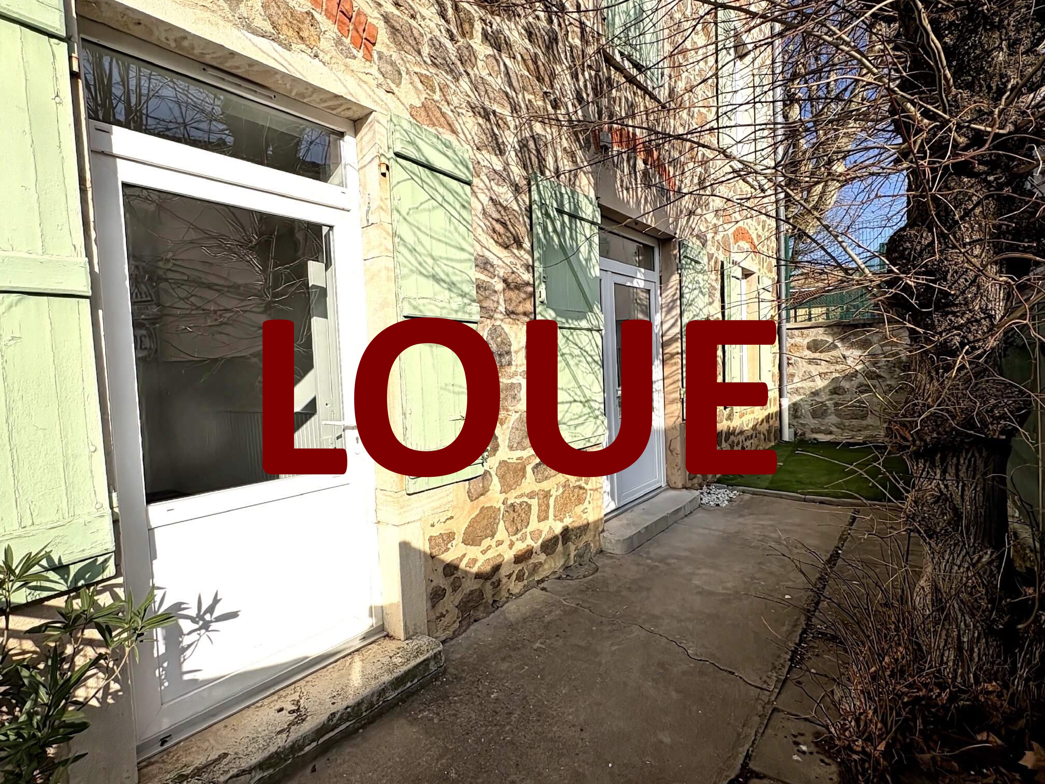 Rez-de-jardin de 65m²